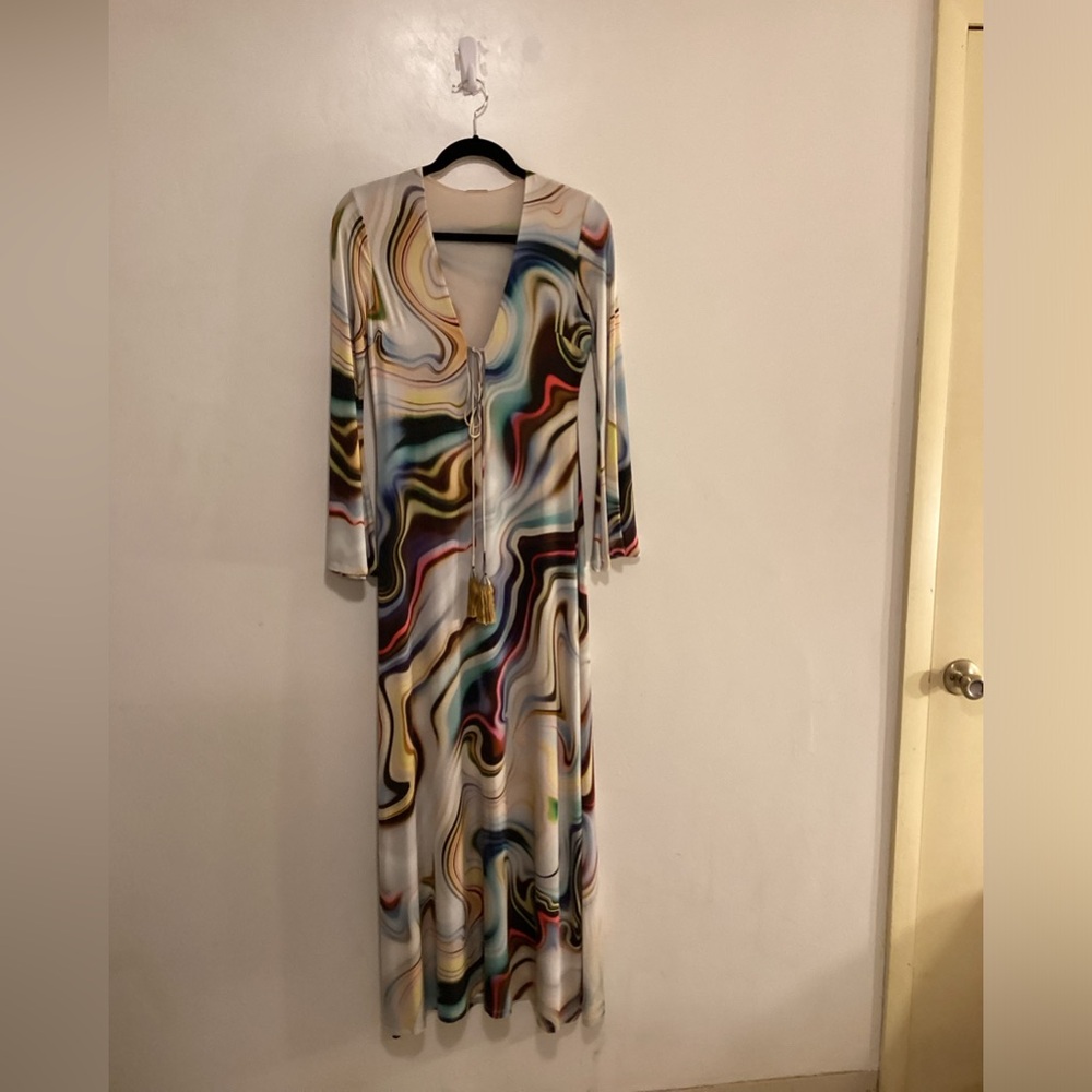 Alexis Multicolor Swirl Maxi Dress - Picture 12 of 12